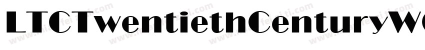 LTCTwentiethCenturyW00 Md Regular字体转换